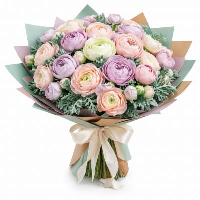 Цветочный букет «Сиреневый сон»